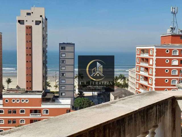 Apartamento Vista mar com 3 dormitórios à venda, 95 m² por R$ 375.000 - Tupi - Praia Grande/SP