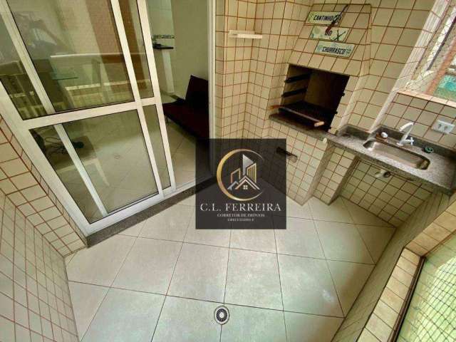 Apartamento com 1 dormitório à venda, 51 m² por R$ 290.000,00 - Aviação - Praia Grande/SP