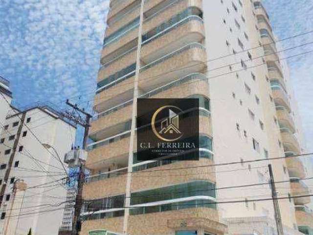 Apartamento à venda, 76 m² por R$ 375.000,00 - Aviação - Praia Grande/SP