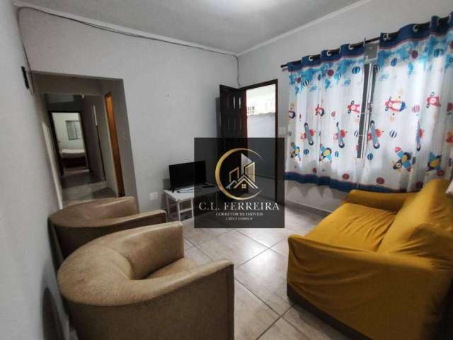 Casa com 2 dormitórios à venda, 120 m² por R$ 425.000 - Vila Assunção - Praia Grande/SP