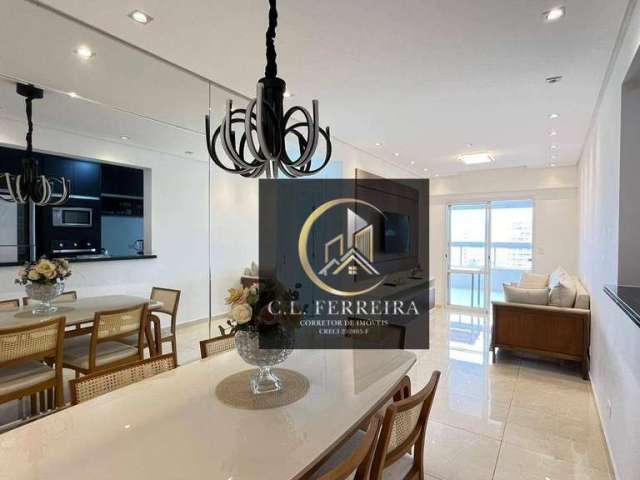 Apartamento com 2 dormitórios à venda, 92 m² por R$ 615.000,00 - Aviação - Praia Grande/SP