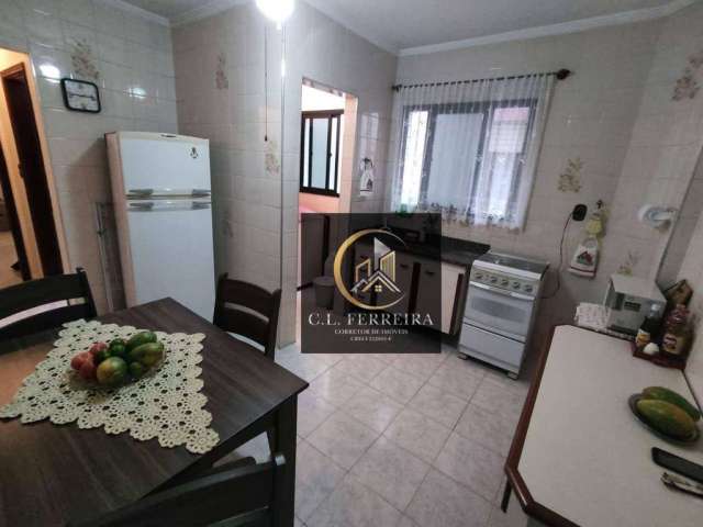 Apartamento com 1 dormitório à venda, 60 m² por R$ 275.000,00 - Vila Guilhermina - Praia Grande/SP