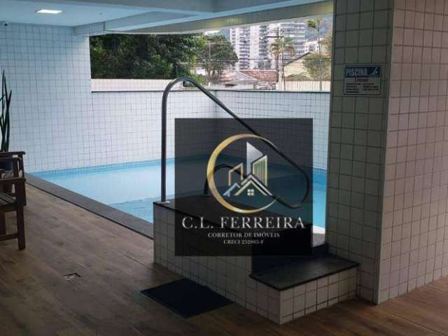 Apartamento com 2 dormitórios à venda, 86 m² por R$ 560.000 - Canto do Forte - Praia Grande/SP