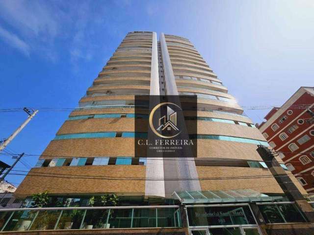 Apartamento com 2 dormitórios à venda, 92 m² por R$ 480.000,00 - Tupi - Praia Grande/SP