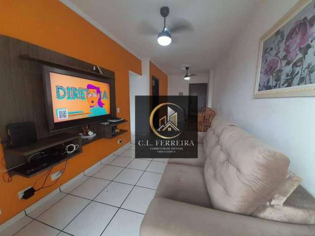 Apartamento com 1 dormitório à venda, 58 m² por R$ 280.000,00 - Vila Guilhermina - Praia Grande/SP