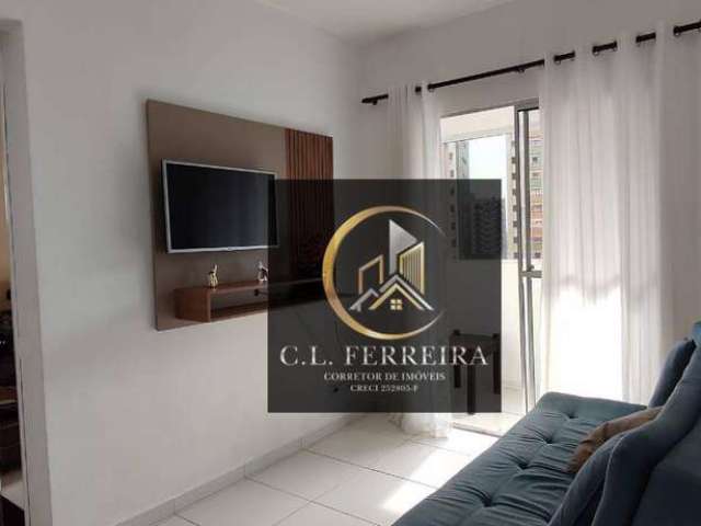 Apartamento com 1 dormitório à venda, 52 m² por R$ 260.000,00 - Tupi - Praia Grande/SP