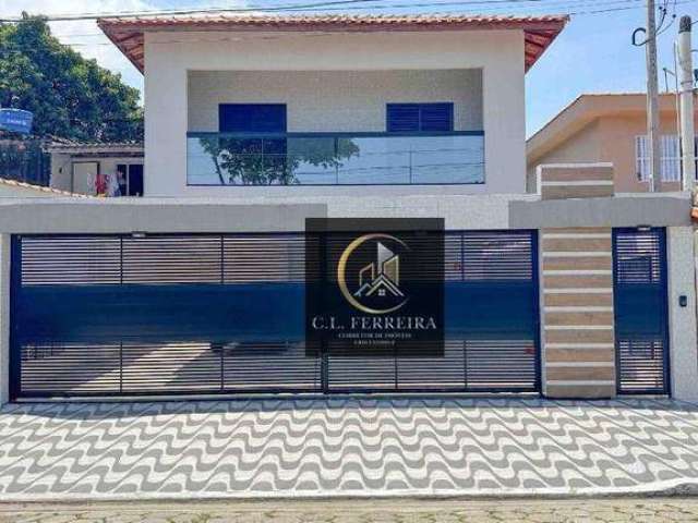 Casa com 2 dormitórios à venda, 46 m² por R$ 290.000,00 - Tupi - Praia Grande/SP