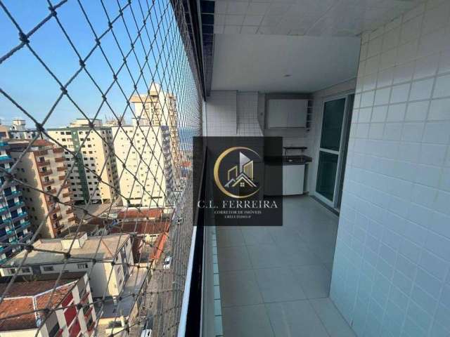 Apartamento à venda, 93 m² por R$ 450.000,00 - Ocian - Praia Grande/SP