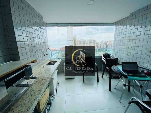 Apartamento com 2 dormitórios à venda, 103 m² por R$ 740.000,00 - Vila Assunção - Praia Grande/SP