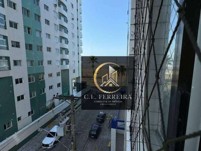 Apartamento com 2 dormitórios à venda, 62 m² por R$ 385.000,00 - Vila Guilhermina - Praia Grande/SP