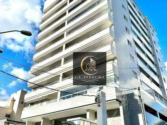 Apartamento com 1 dormitório à venda, 54 m² por R$ 359.000,00 - Vila Guilhermina - Praia Grande/SP