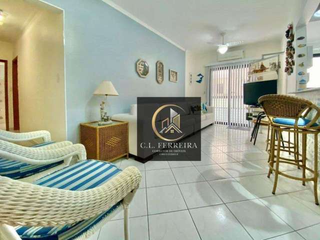 Apartamento com 2 dormitórios à venda, 78 m² por R$ 430.000,00 - Vila Guilhermina - Praia Grande/SP