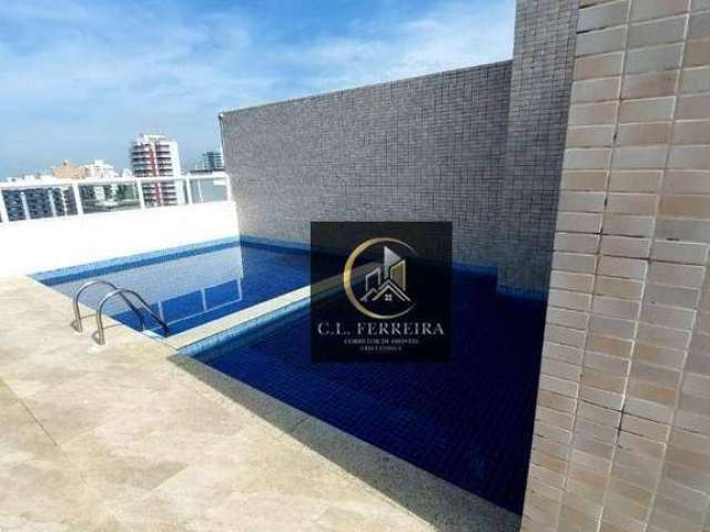 Apartamento à venda, 77 m² por R$ 480.000,00 - Ocian - Praia Grande/SP