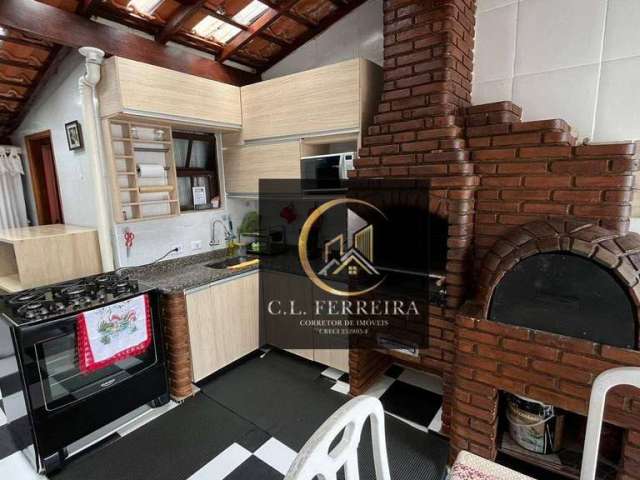 Casa com 3 dormitórios à venda, 123 m² por R$ 425.000,00 - Jardim Real - Praia Grande/SP