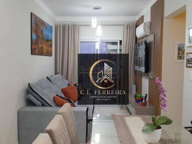 Apartamento com 2 dormitórios à venda, 60 m² por R$ 490.000,00 - Tupi - Praia Grande/SP