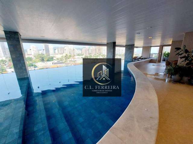 Apartamento à venda, 143 m² por R$ 2.500.000,00 - Canto do Forte - Praia Grande/SP