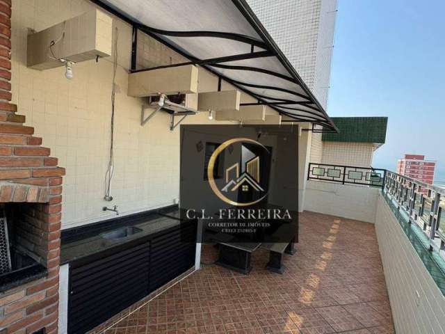 Cobertura com 3 dormitórios à venda, 169 m² por R$ 700.000,00 - Tupi - Praia Grande/SP