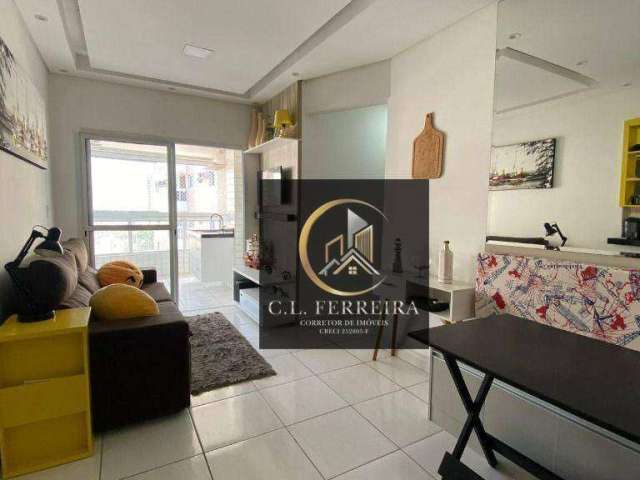 Apartamento à venda, 62 m² por R$ 450.000,00 - Aviação - Praia Grande/SP