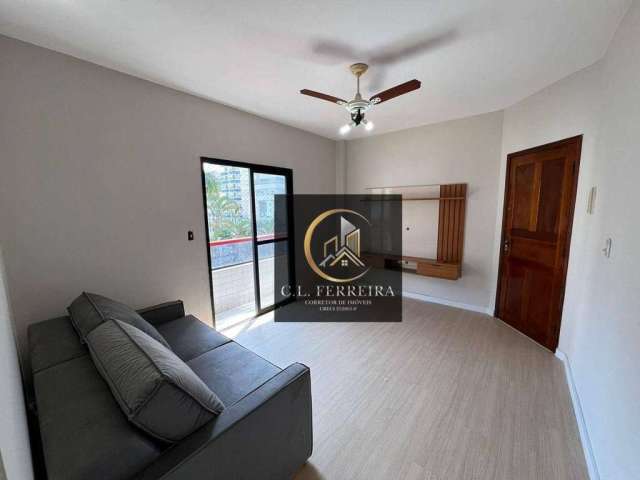 Apartamento com 1 dormitório à venda, 48 m² por R$ 320.000 - Guilhermina - Praia Grande/SP