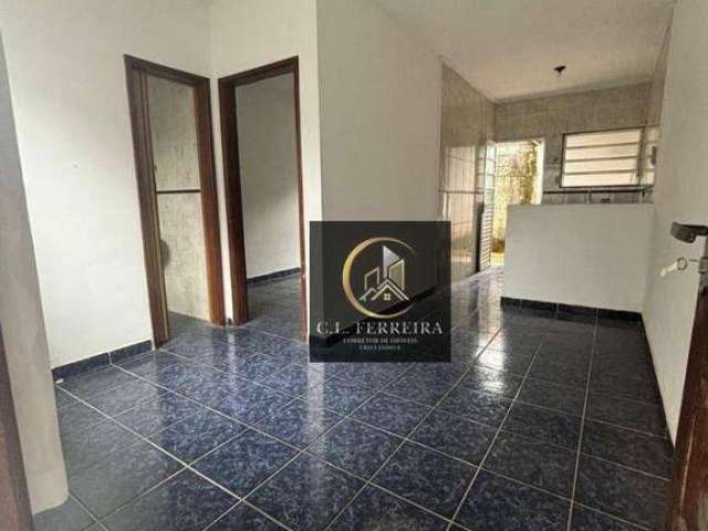 Casa com 1 dormitório à venda, 44 m² por R$ 195.000,00 - Aviação - Praia Grande/SP