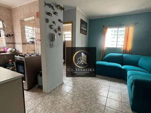 Apartamento com 2 dormitórios à venda, 67 m² por R$ 260.000,00 - Tupi - Praia Grande/SP