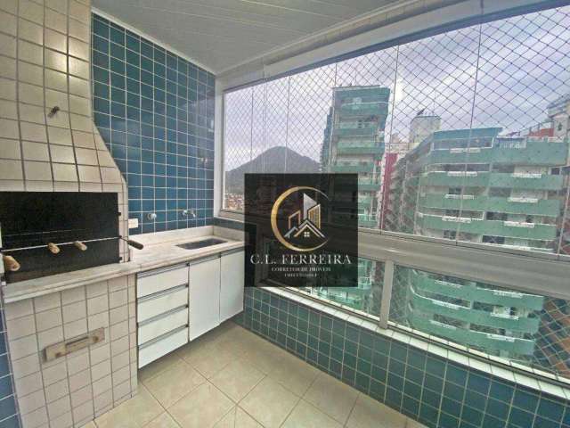 Apartamento com 2 dormitórios à venda, 80 m² por R$ 580.000 - Canto do Forte - Praia Grande/SP