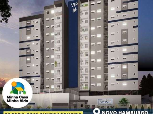 Apartamento para venda 49m² com 2 quartos em Vila Nova - Novo Hamburgo - RS