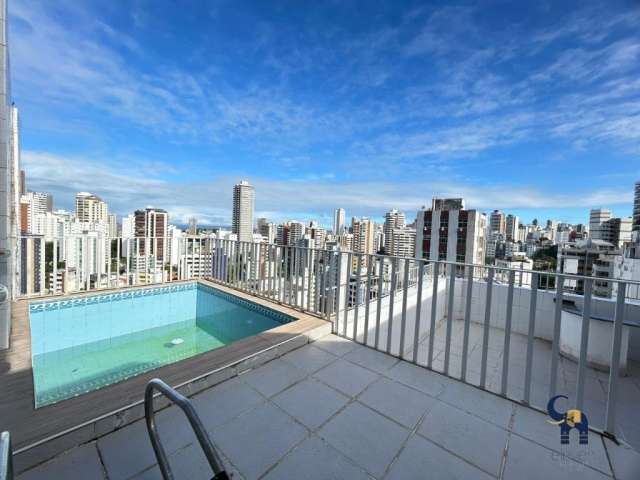 Cobertura 4/4 uma suite com piscina e duas vagas