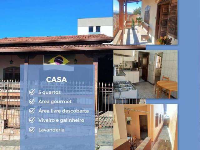 Casa 3 quartos e área gourmet no Alto dos Pinheiros, BH