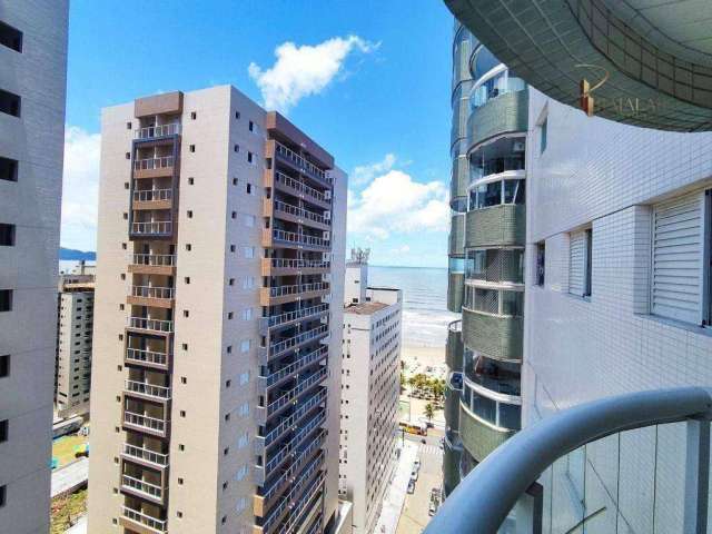 Apartamento Vista Mar com 2 dormitórios , 92 m² por R$ 525.000 - Tupi - Praia Grande/SP