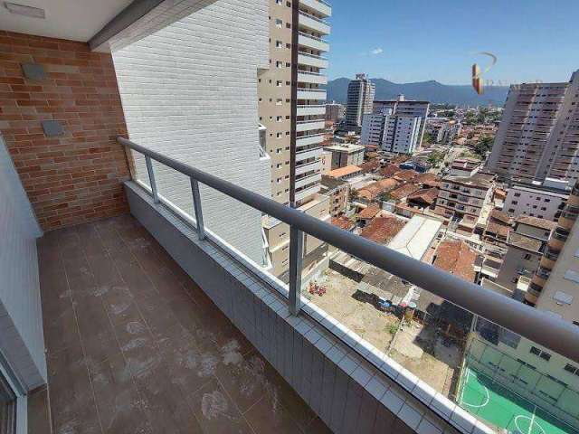 Apartamento Novo Pronto para Morar com Um Quarto Varanda Gourmet Lazer Próximo à Praia Pagamento Facilitado na Aviação em Praia Grande