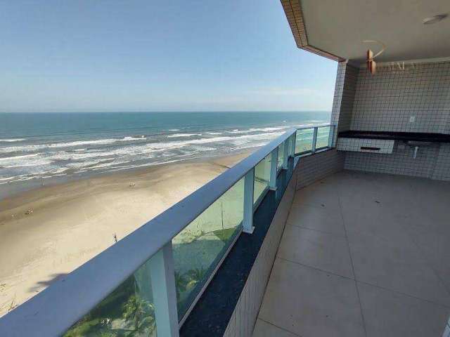 Apartamento em Praia Grande com 3 Dormitórios 2 Vagas Frente Mar