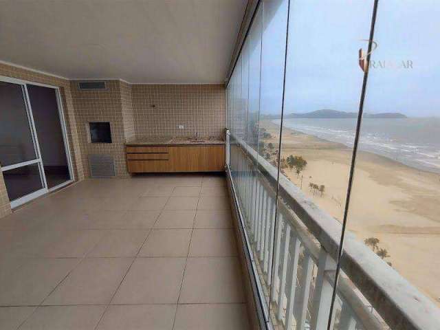 Apartamento em Praia Grande com 3 Dormitórios Frente Mar para Vender ou Alugar Aviação