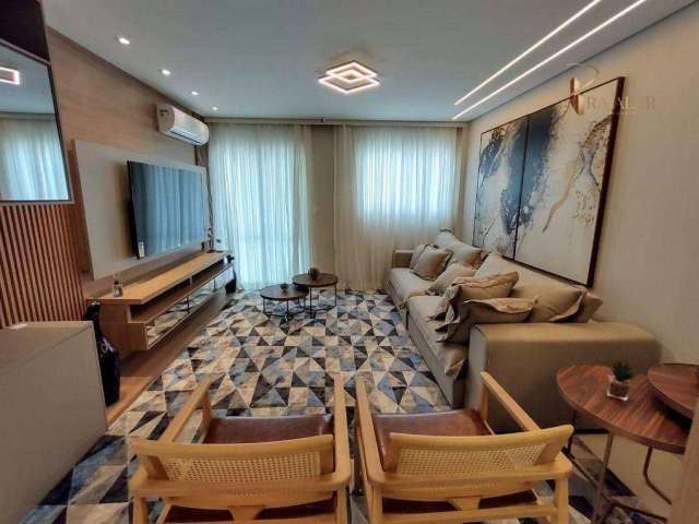 Apartamento em Praia Grande com 4 Dormitórios 3 Vagas Canto do Forteà venda