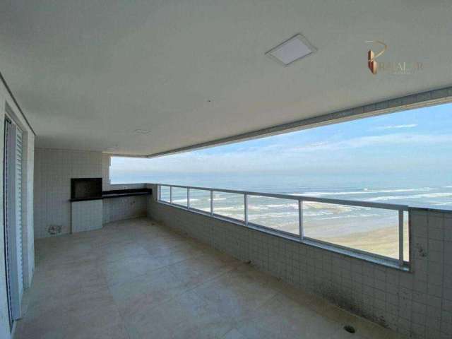 Apartamento em Praia Grande com 3 Dormitórios Frente Mar Vila Caiçara