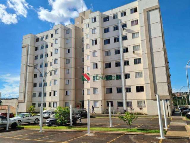 Apartamento semi mobiliado eletrodomésticos da cozinha, armários fi  com 2 dormitórios à venda, 45 m² por R$ 191.000 - Boulevard Village - Londrina/PR