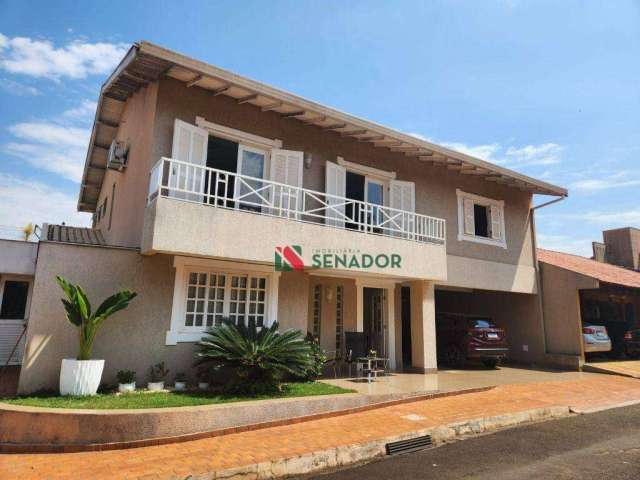 Sobrado em Condomínio Fechado com 3 dormitórios à venda, 250 m² por R$ 1.290.000 - Residencial Santa Clara - Londrina/PR