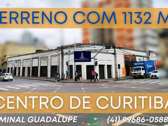 Terreno de 1132m no Centro de Curitiba