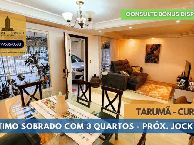 Ótimo sobrado com 3 quartos, no Tarumã, próximo ao Jockey