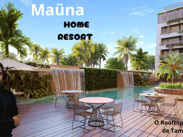 Maüna home resort | 150 metros da praia | studio, 01 e 02 quartos