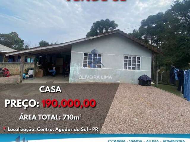 Casa à venda no bairro Centro - Agudos do Sul/PR