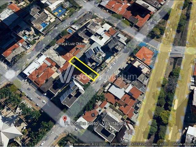 Terreno comercial à venda na Rua Coelho Neto, 313, Vila Itapura, Campinas por R$ 1.500.000