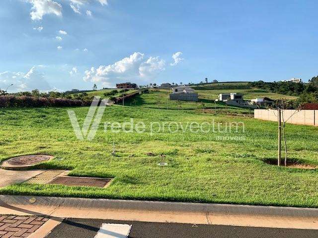 Terreno em condomínio fechado à venda na Avenida Isaura Roque Quércia, s/n°, Loteamento Residencial Entre Verdes (Sousas), Campinas por R$ 1.050.000