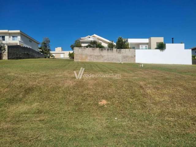 Terreno em condomínio fechado à venda na Rua das Abélias, 1, Alphaville Dom Pedro, Campinas por R$ 970.000