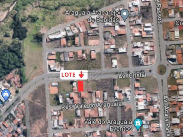 Terreno à venda na Avenida Cristal, Residencial Vale do Araguaia, Goiânia por R$ 285.000