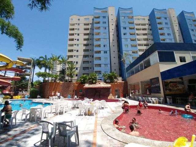 Apartamento a venda com 01 quarto, golden dolphin em Caldas Novas - GO