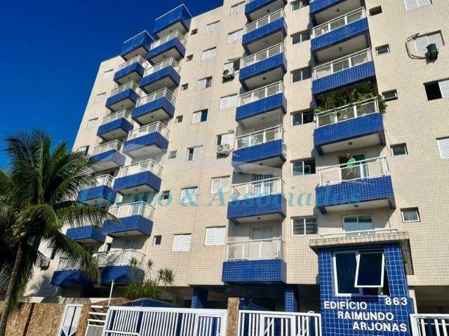 Apartamento à venda em Praia Grande-SP, bairro Campo da Aviação: 1 quarto, 1 sala, 1 banheiro, 1 vaga, 37 m². Venha conferir!