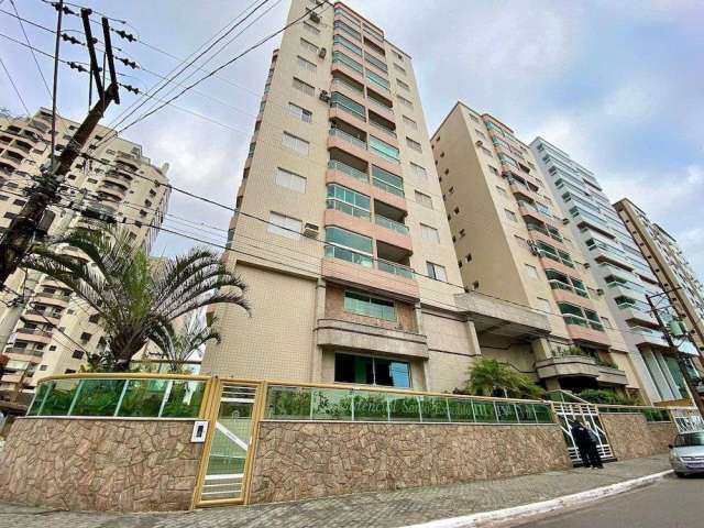 Apartamento para Locação em Praia Grande, 1 dormitório,  Aviação -R$ 2.300