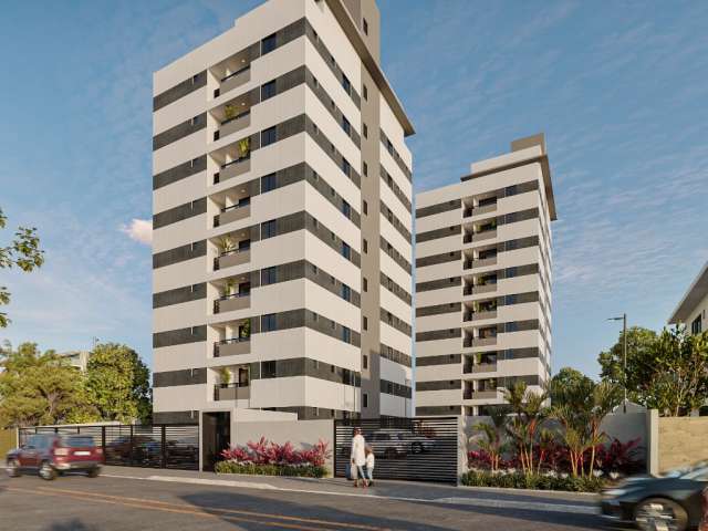 Apartamento com 2 quartos à venda na Rua Euclides Rodrigues Oliveira, 1, Jardim Cidade Universitária, João Pessoa, 47 m2 por R$ 264.000