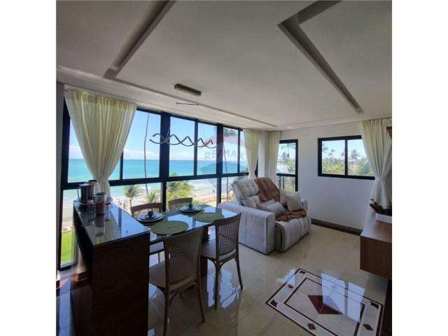 Apartamento de 1 quarto na beira-mar de Porto de Galinhas - Frente mar - Planejado e equipado!